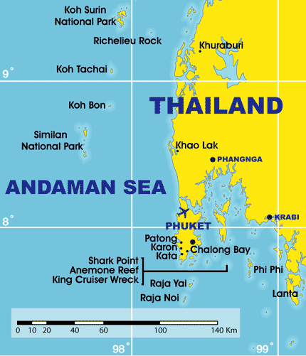 карта остров тачай