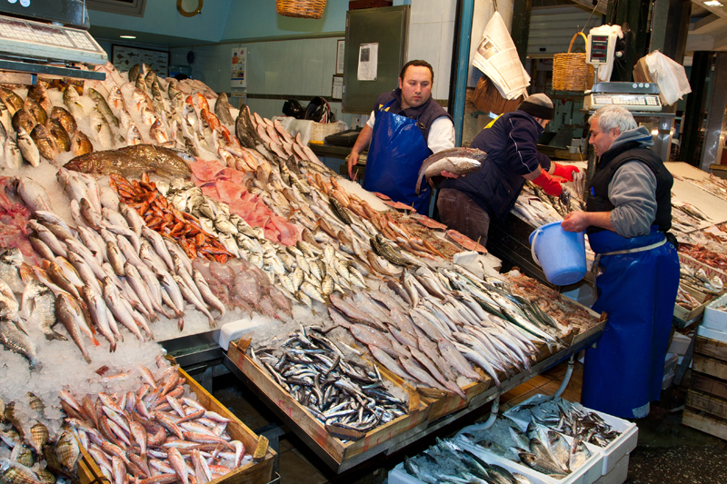 рынок морепродуктов