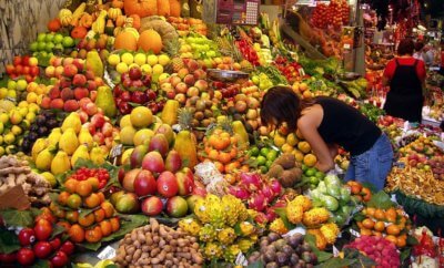 рынок фруктов
